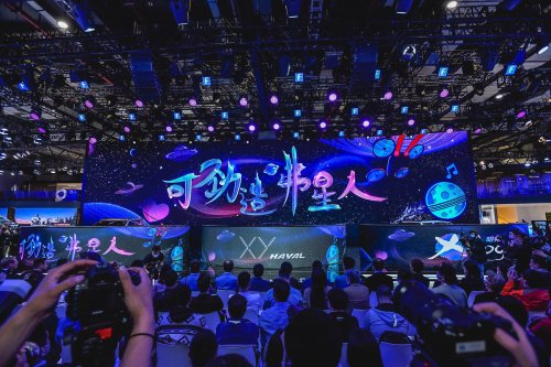 超级网红中国哈弗 2021上海车展一枝独秀