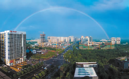 2015温江新发展产城一体独立成市 打造宜业宜居宜游国际化卫星城