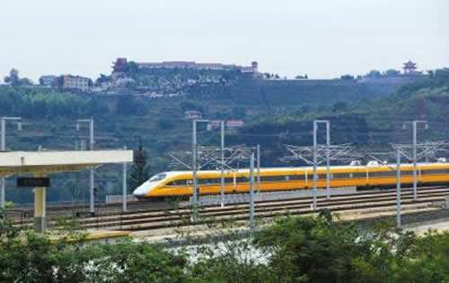 成渝客专或运营G、D字头列车 最快5到10分钟一班 川渝地区最高标准铁路