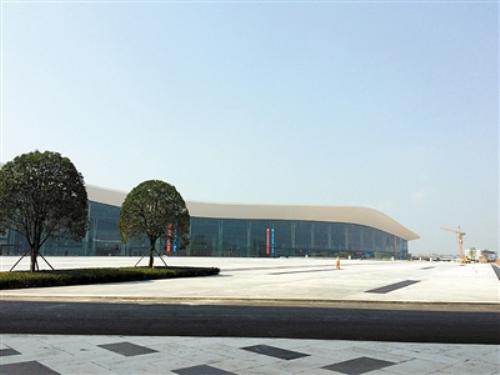 成都西部国际会议展览中心完工倒计时 将作为中国西部国际博览会永久会址