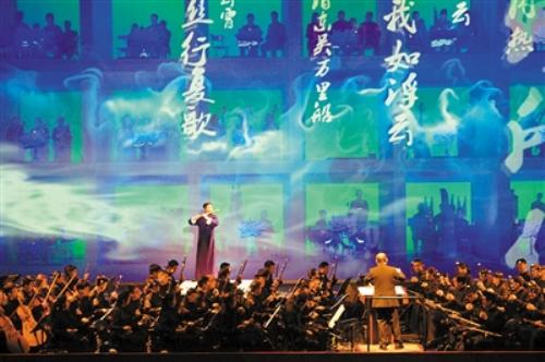 大型民族音乐剧场《寻找杜甫》北京成功首演