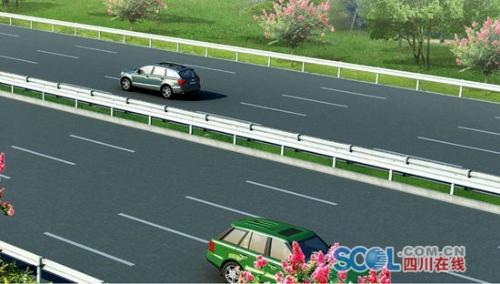 成彭高速公路扩容启动 过半里程将改为八车道