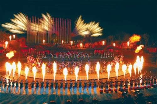 2017春晚凉山分会场好火 与火共舞，伴火欢歌，火向全国