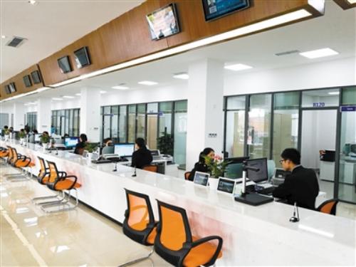 成都天府空港新城政务服务中心正式投运 三级政务体系服务好托管区域企业群众
