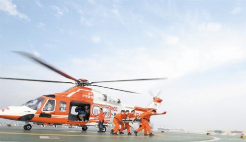 四川首个大型城市空中医疗救援平台在成都启用
