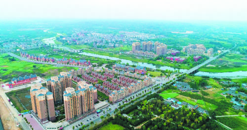 蒲江县推动构建“一带两核、多点支撑”的城市发展新格局