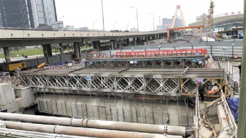 成都地铁18号线（成都新机场线）一期工程全部车站主体结构封顶