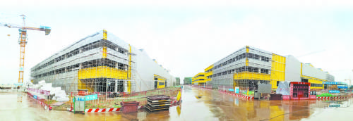 淮州新城通航产业园年底建成高品质产业社区 公寓公园等项目将陆续开建