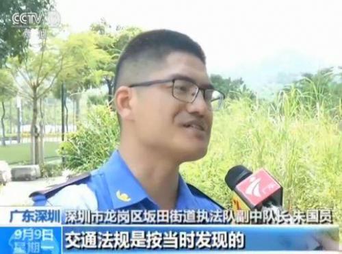 深圳龙岗一车主汽车停上绿化带 3小时被罚“停车费”3230元