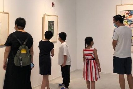 2020中国·重庆国际儿童美术作品邀请展在王琦美术博物馆开展