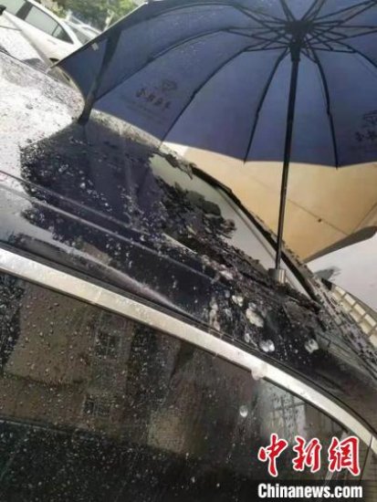 宜宾：“神鱼寻短”从18层高楼“跃下”  砸烂奔驰车天窗幸无人受伤