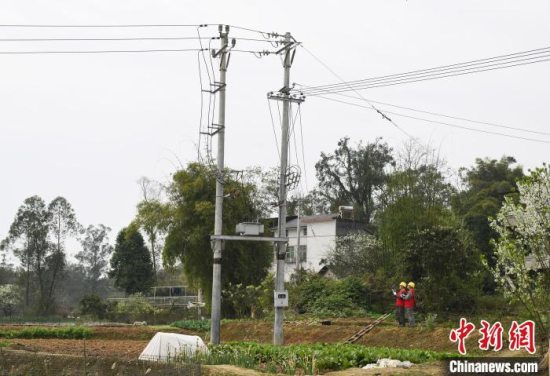 国网重庆市电力公司开展春耕保电服务 帮助农户解决用电难题