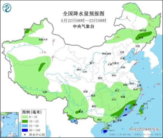 未来三天我国降水分布较广但强度不大 华北东北等地多对流性降雨