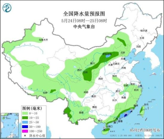 25日起新一轮强降雨过程将从四川盆地启程