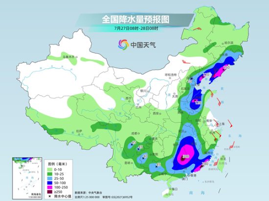 27日至28日台风“格美”携强降雨北上 南方高温进一步缩减