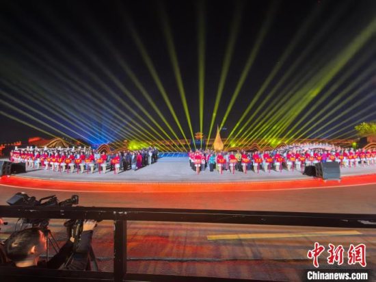 第十五届中国·邯郸国际太极拳运动大会在广府古城开幕