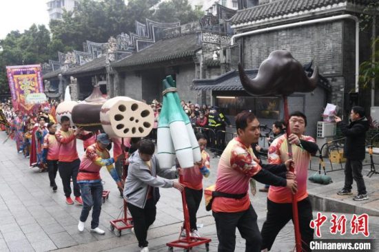 “三月三·荔枝湾”民俗文化活动在广州荔湾举行 祈愿风调雨顺、福泽绵长