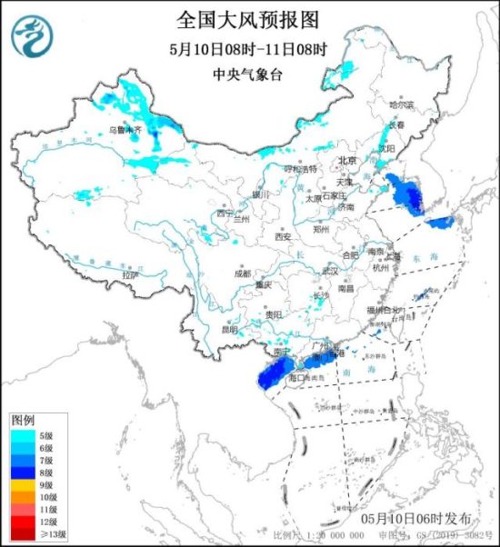 12至17日黄淮中西部、华北南部及陕西关中等地多高温天气
