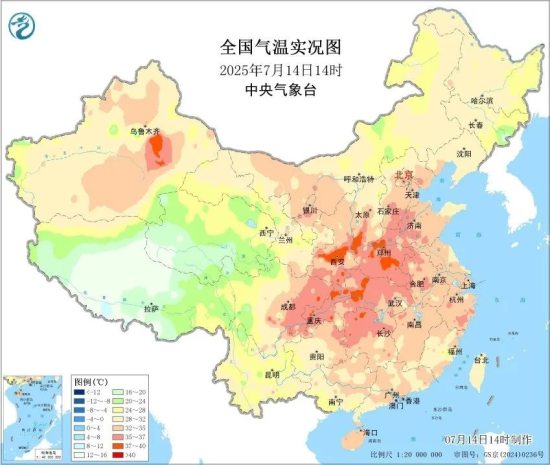 中央气象台：18日起随着降雨增多 长江以南多地高温会快速减退