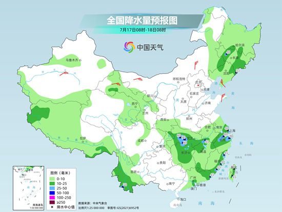 今明天40℃以上的区域将收缩 主要集中在四川盆地一带
