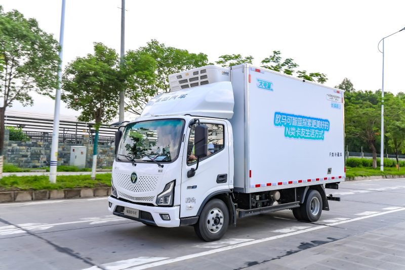 多项“黑科技”率先应用，欧马可智蓝ES1•165领跑冷链运输每一程