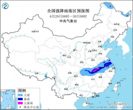 预计29日至7月2日华北、黄淮、汾渭平原等地将再度出现高温天气